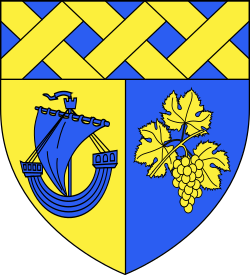 Blason ville fr La Frette-sur-Seine (Val-d'Oise)
